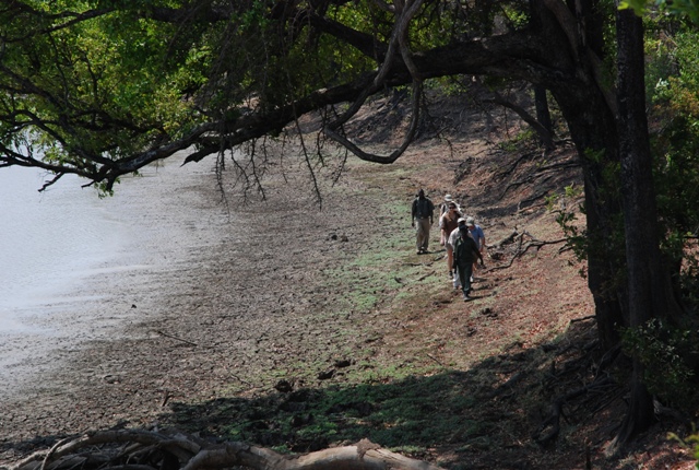 Nearing camp at chindeni