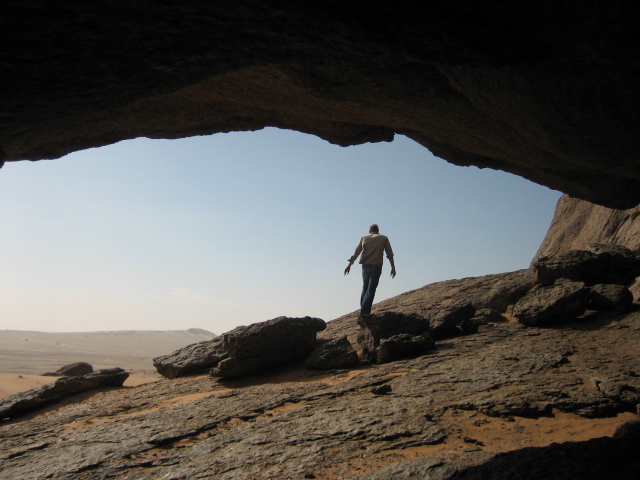 Hanging rock